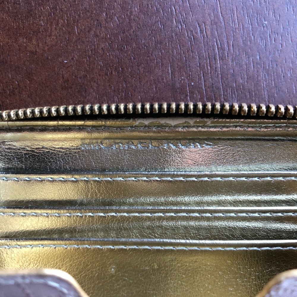 Michael Kors Black Python Zip Wallet - image 8